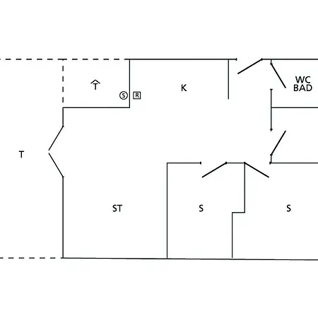 2 Bedroom In Aakirkeby Holiday home Vester Somarken